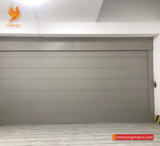 Cửa cuốn chống cháy sử dụng trong chung cư