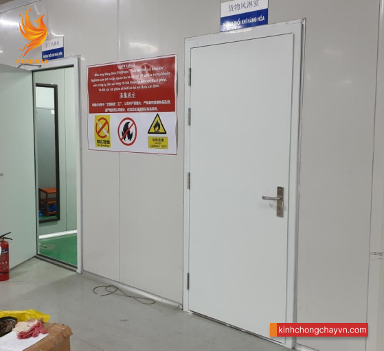 Cửa thép chống cháy hiệu quả