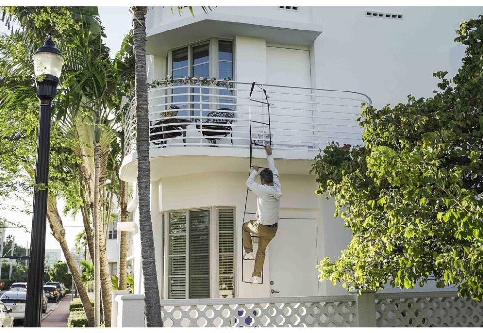 dây thoát hiểm ban công