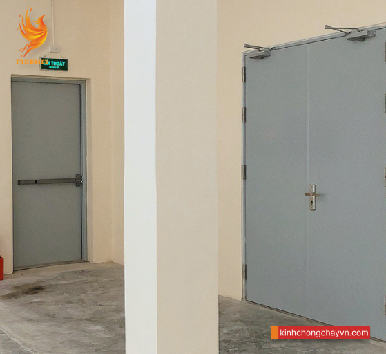 Đảm bảo PCCC cho cửa thoát hiểm nhà xưởng