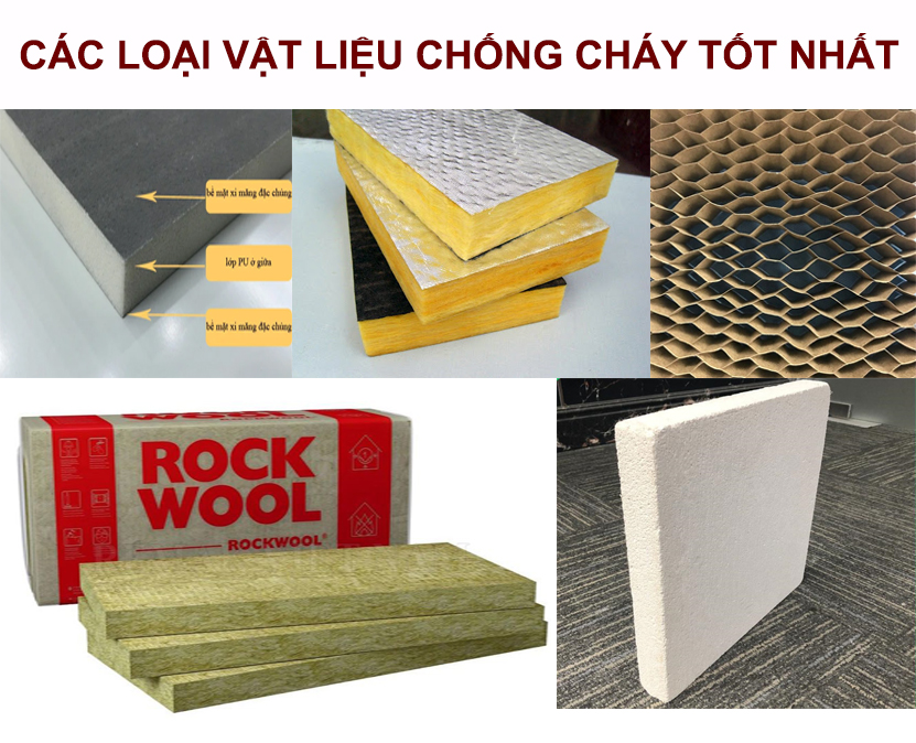 Lắp đặt vật liệu chống cháy đúng cách