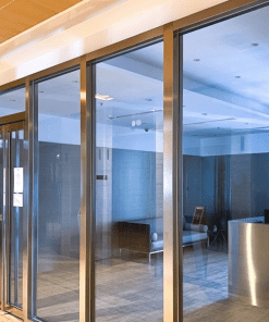 Cửa kính chống cháy ngăn phòng EI 30 phút