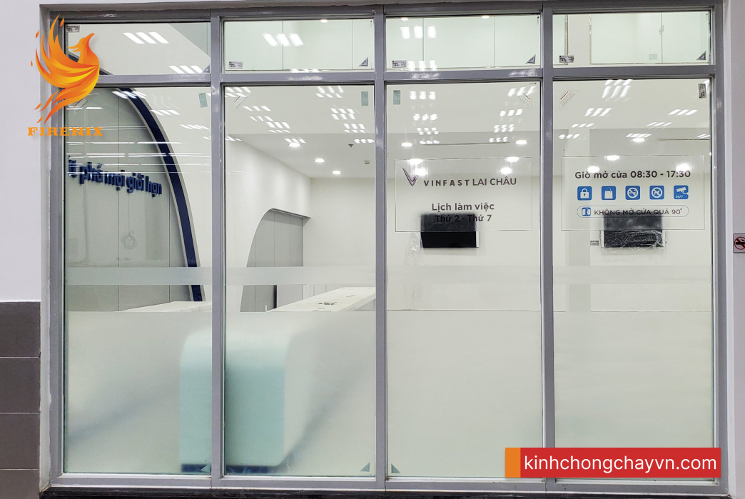 Cửa kính chống cháy - Sự lựa chọn của mọi nhà - Kính chống cháy Firenix