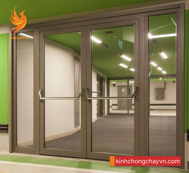 Khung nhôm có thể sử dụng được cho cửa kính chống cháy không
