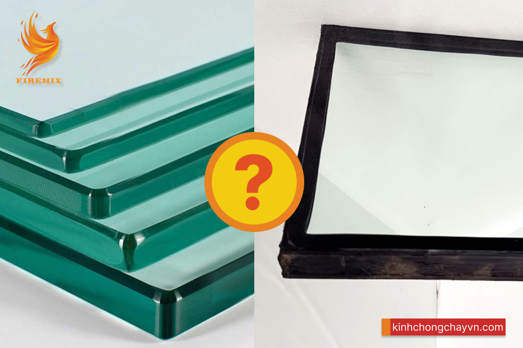Phân biệt kính cường lực và kính chống cháy