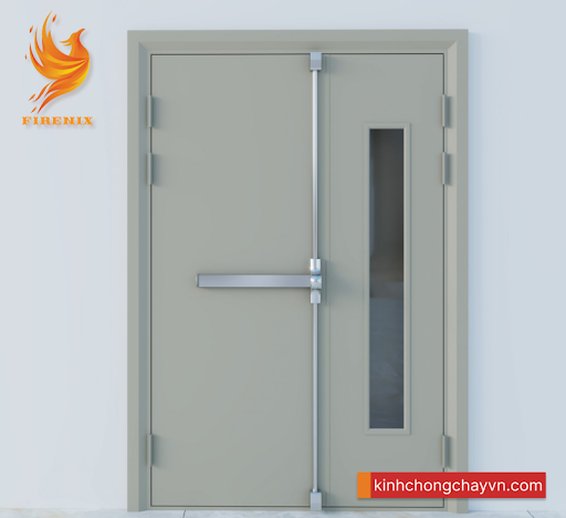 Sự kết hợp hoàn hảo của kính và thép chống cháy