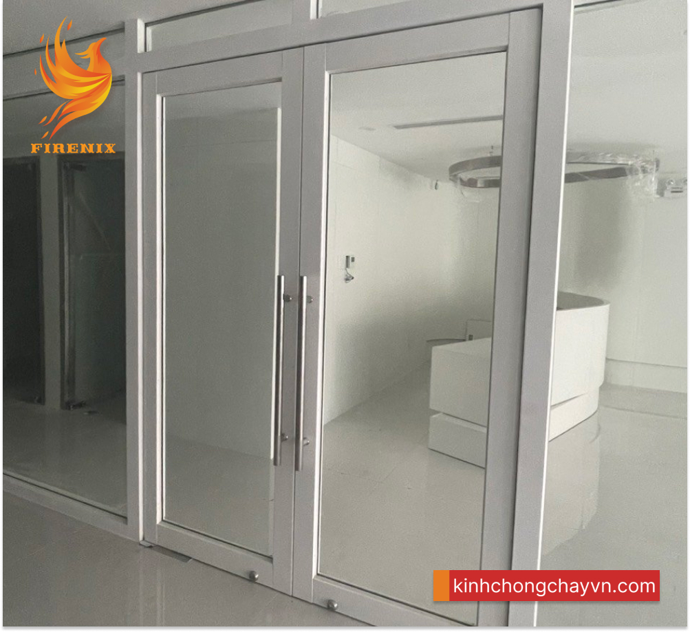 Lắp đặt cửa thủy lực 2 cánh chống cháy_Những lưu ý quan trọng